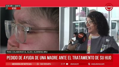 PEDIDO DE AYUDA DE UNA MADRE ANTE EL TRATAMIENTO DE SU HIJO